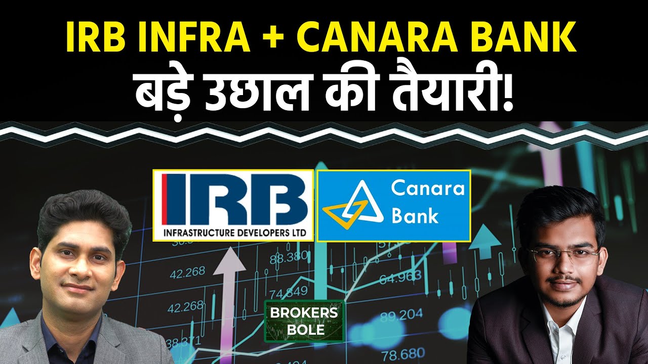IRB Infra Share | Canara Bank Share में करें तेजी की तैयारी! Lupin Share के कदम से आई तेजी
