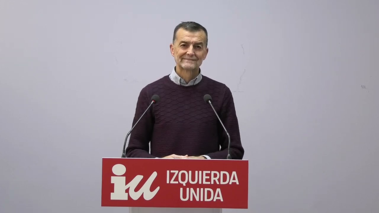 🔴 Rueda de prensa de Izquierda Unida - 22/12/2025