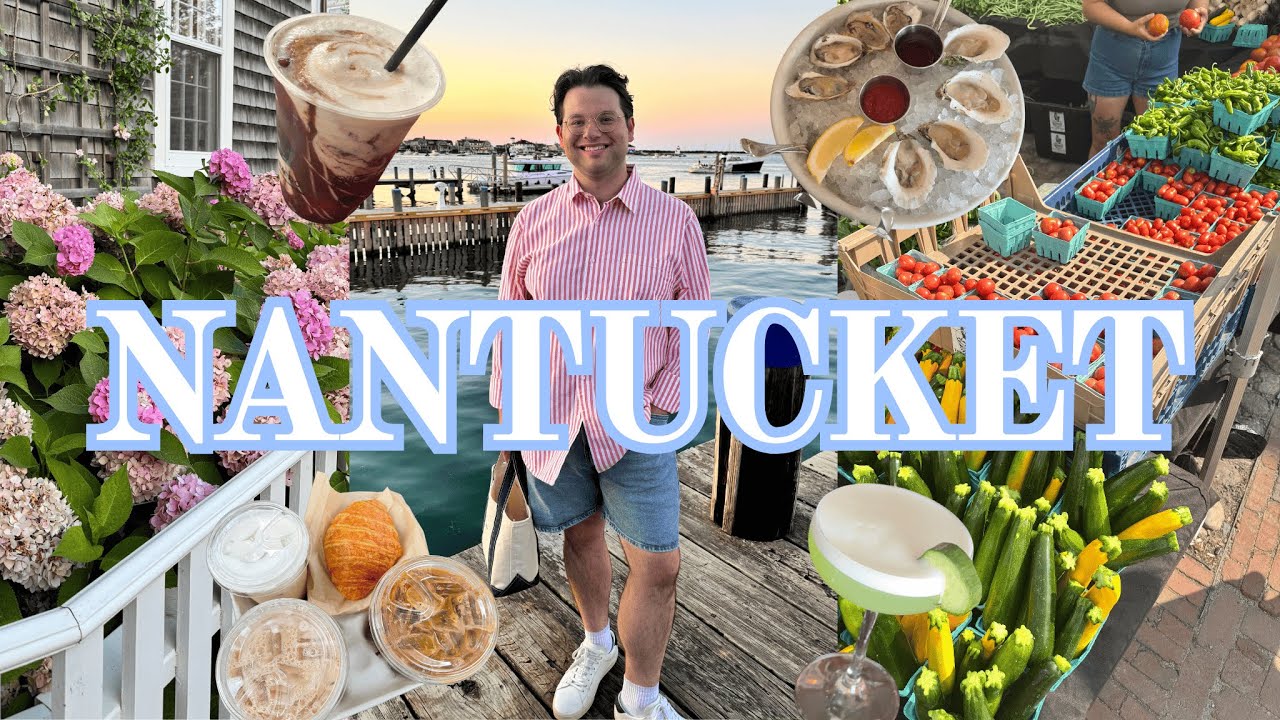 A Week in My Life on Nantucket | Travel Vlog, Cocktail Recipes & a Life Update!