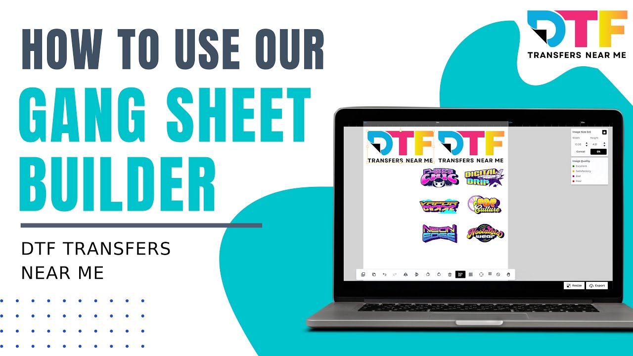 How to use DTF Transfer Near Me Free Gang Sheet Builder!