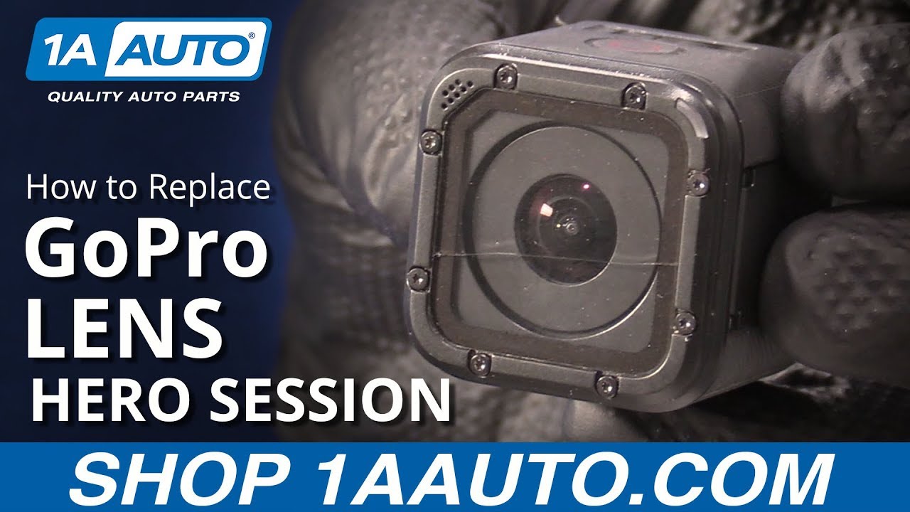 How to Replace broken GoPro Session Lens