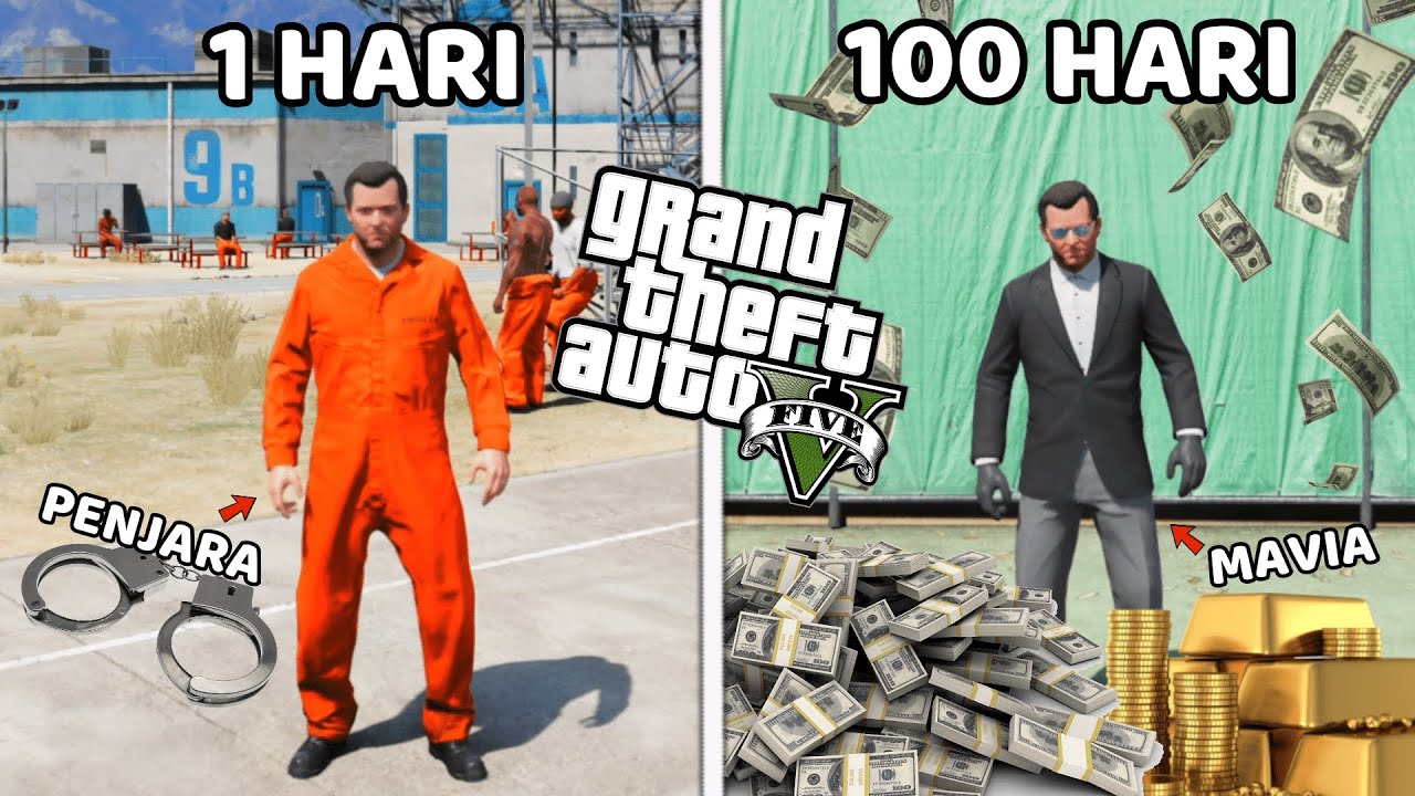 100 HARI DI GTA 5 - GTA 5 MOD