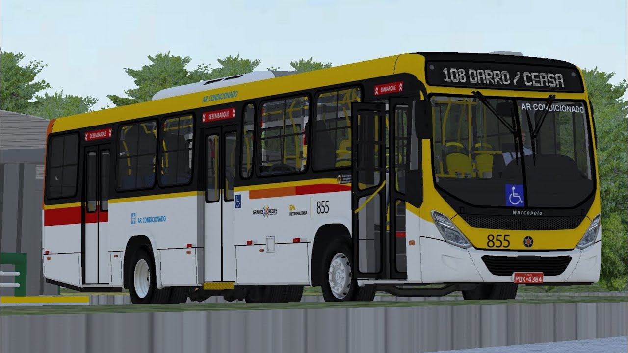 PBS2 - L108 TI BARRO / CEASA | Marcopolo Torino 2018 MB OF-1721 BLUETEC 5. { METROPOLITANA 855 }