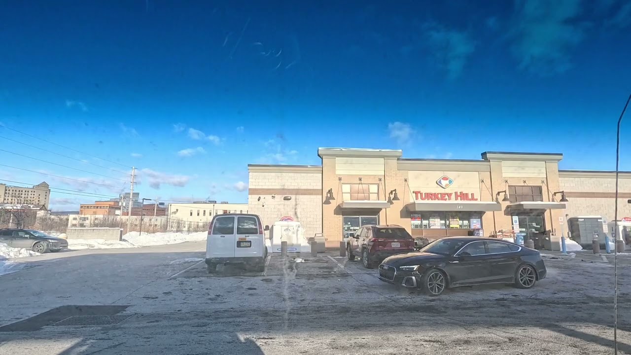 Streets from Wilkes Barre to Wyoming Pennsylvania