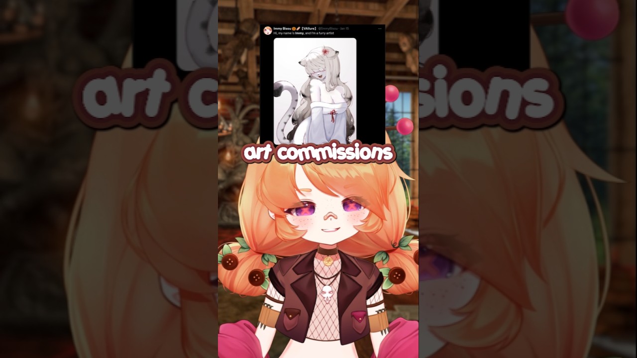 НЕТ, Я БОЛЬШЕ НЕ БЕРУ КОМИССИЮ, НЕ СПРАШИВАЙТЕ 😭 #шорты #vtuber