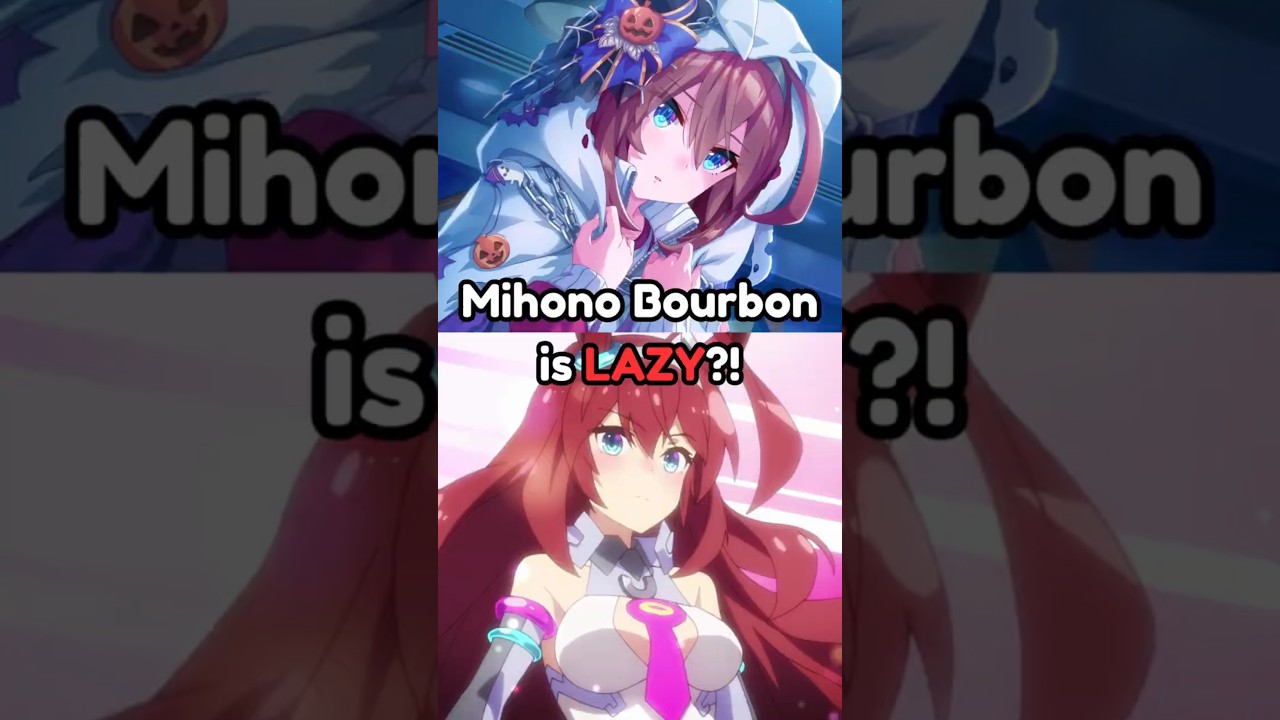 Mihono Bourbon, the cyborg that is.. lazy?!