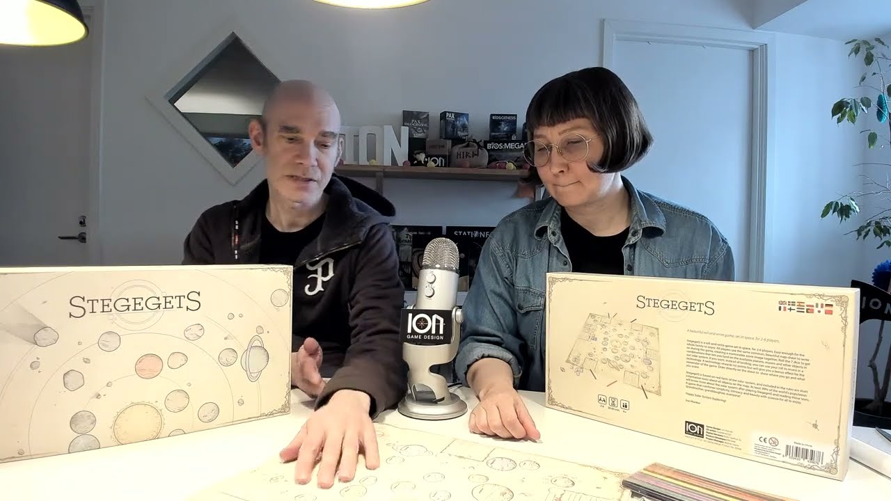 StegegetS Unboxing Video by Jon and Hanna from Ion Game Design