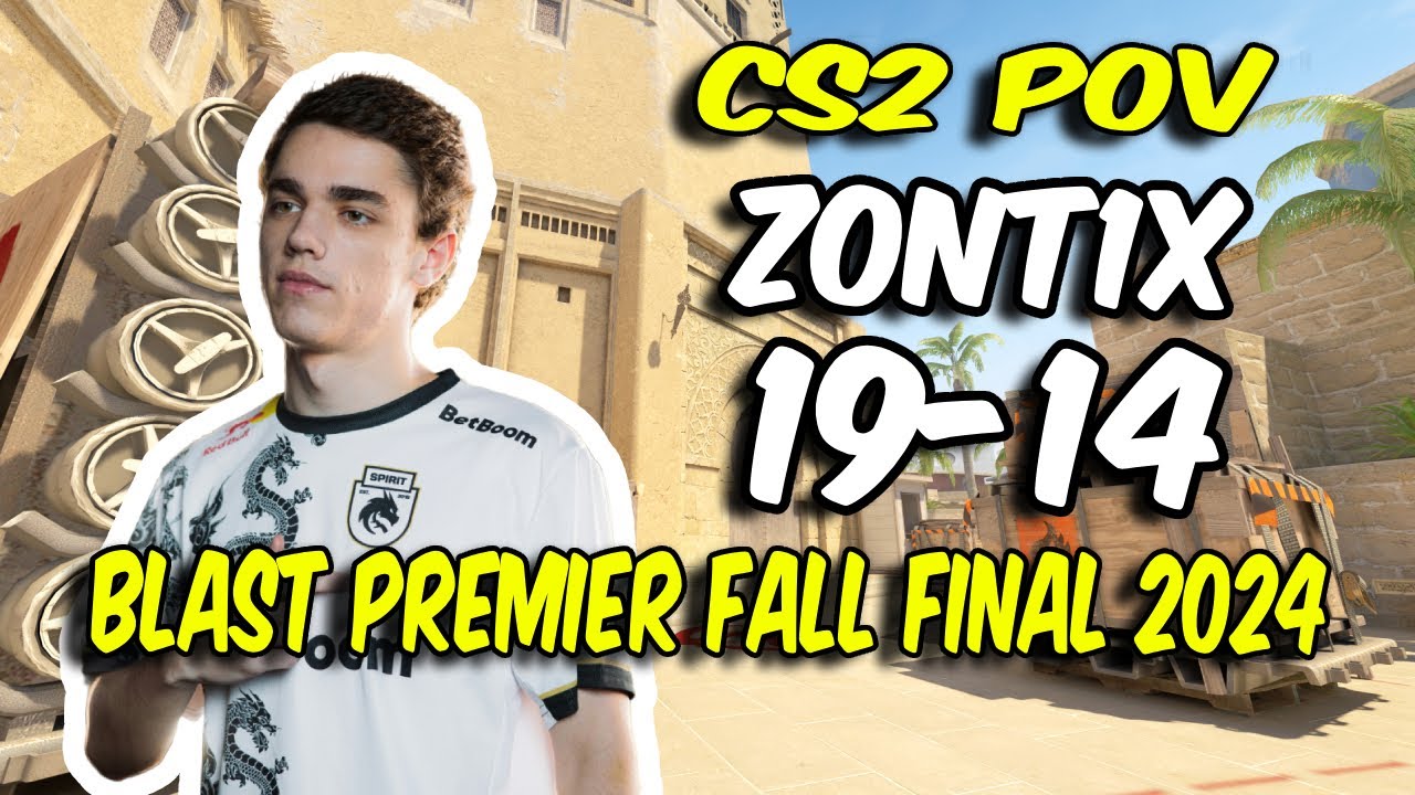 CS2 POV | Spirit zont1x (19/14) vs Astralis (Mirage) @ BLAST Premier Fall Final 2024