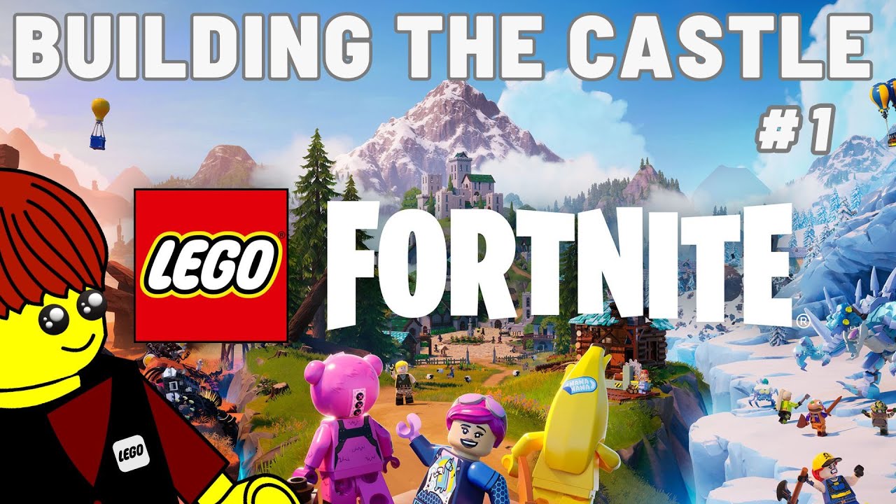 Lego Fornite : Building a Castle
