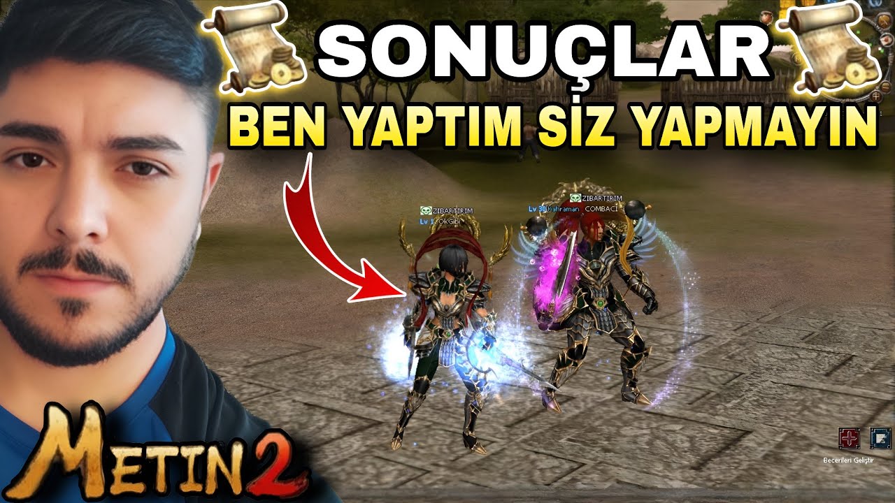 🤑SONUÇLAR 🤬 BUNU YAPMAYIN 😤 NİNJANIN DOĞUŞU | Metin2 TR Ruby#413 #metin2 #emraherdem