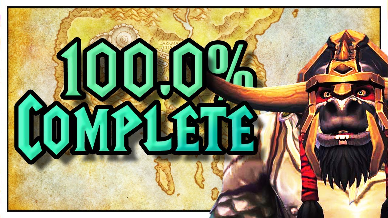 I 100.0% Completed the World of Warcraft Intro Zone - Exile's Reach