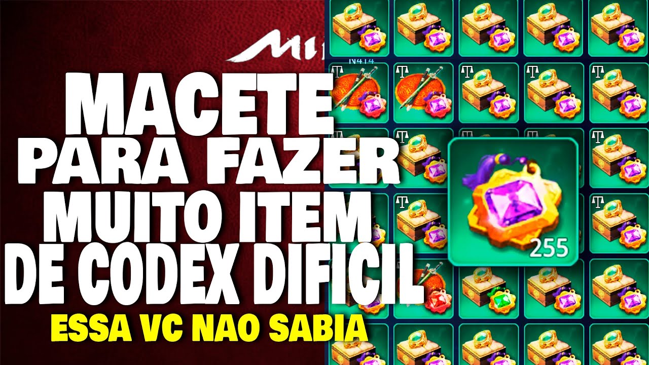 MIR4 MEU SEGREDO PARA FAZER MUITO ITEM DE CODEX DE REPUTAÇÃO SENDO F2P DICAS