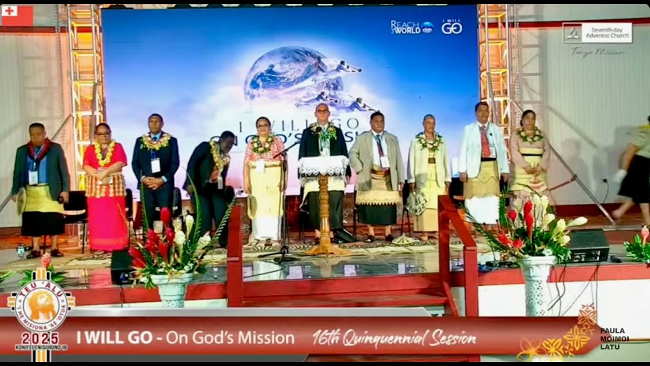 Tonga Mission Session Opening Ceremony 