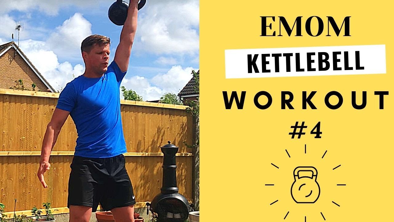EMOM KETTLEBELL WORKOUT | EVERY MINUTE ON THE MINUTE | FULL BODY KETTLEBELL WORKOUT