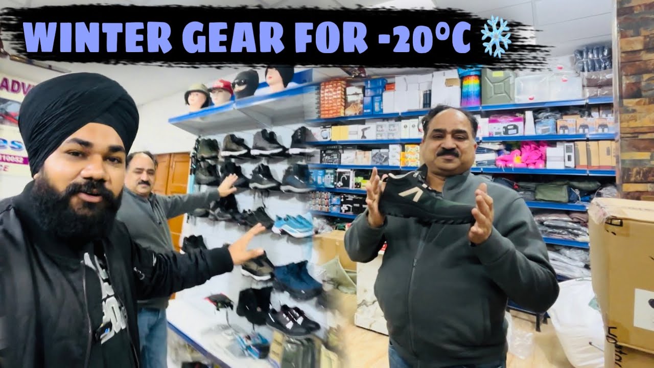 Kashmir Winter Gear Shopping Guide ❄️ What to Buy for -10°C to -20°C Travel 