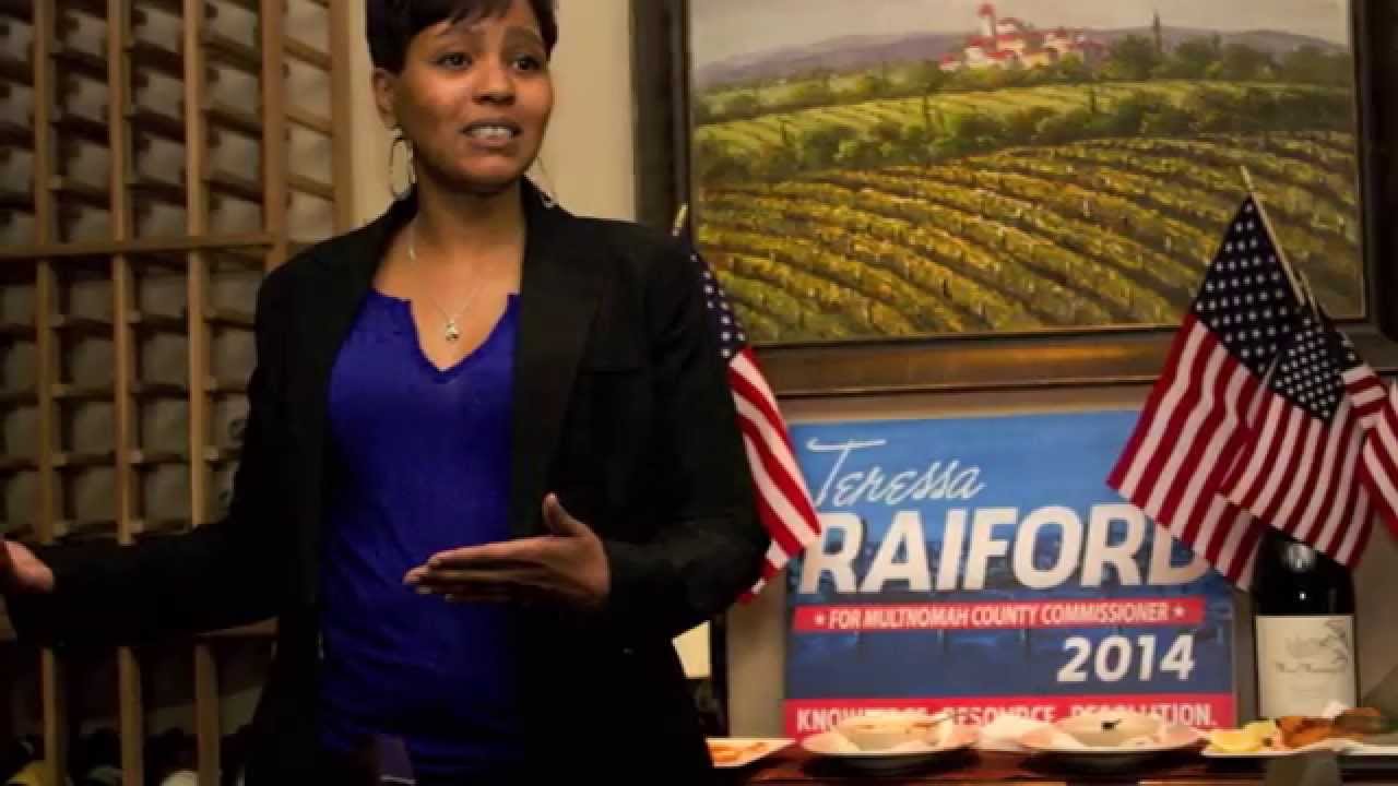 Video from The committee to elect Teressa for multnomah county commissioner
