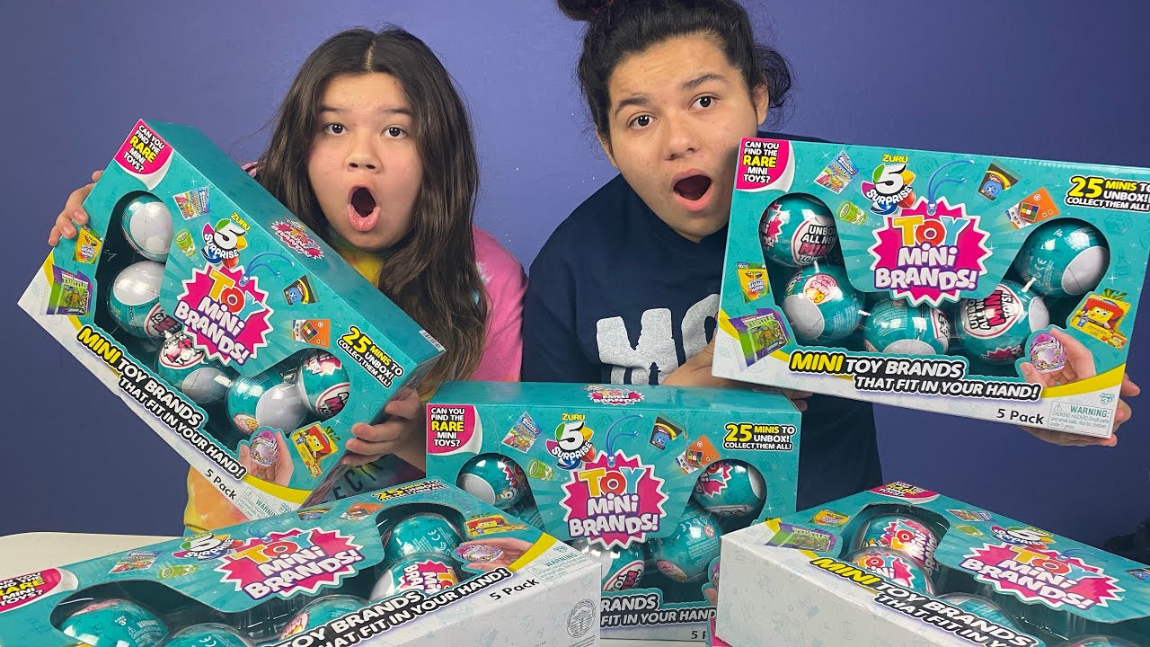 UNBOXING NEW TOY MINI BRANDS FROM TIKTOK!!