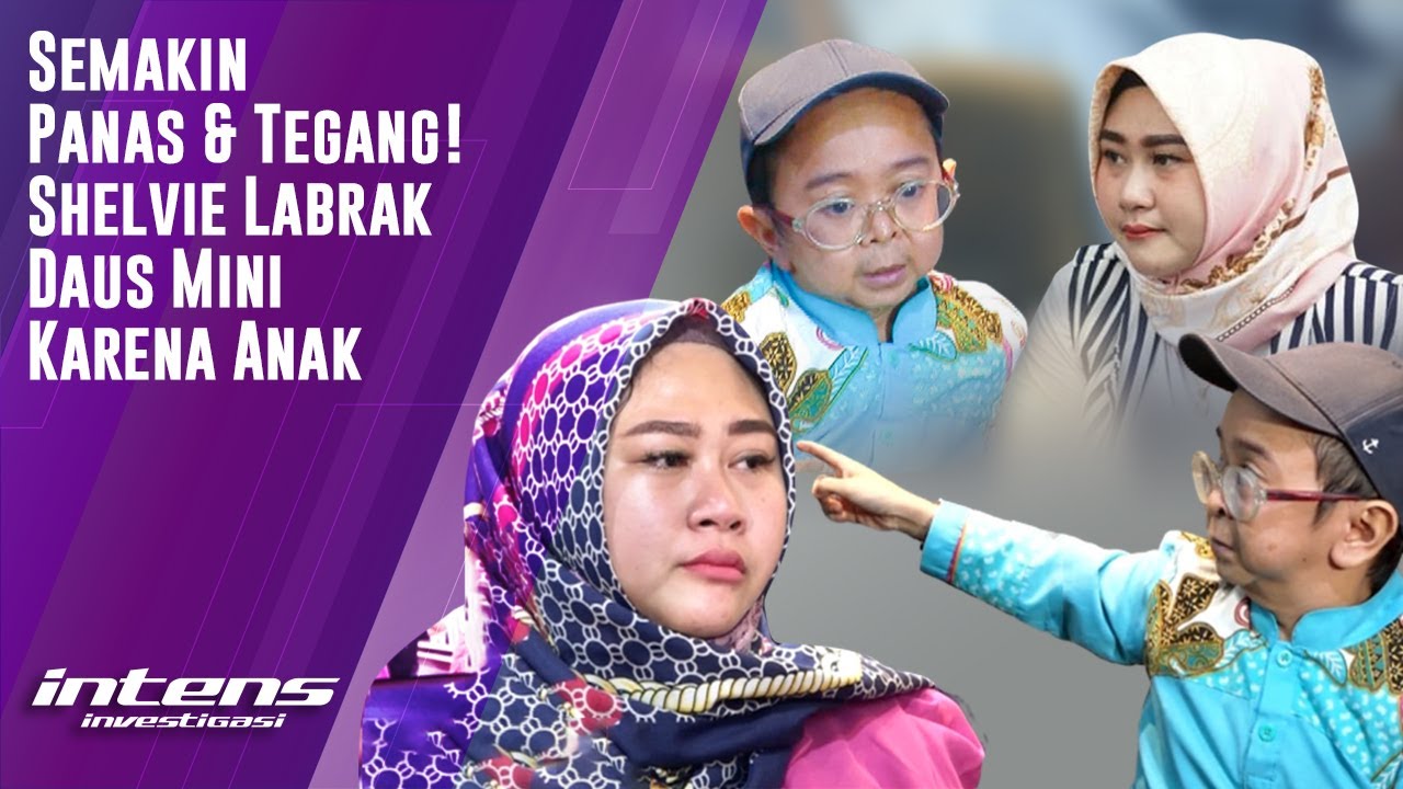 Shelvie Labrak Daus Mini Saat Prescon Karena Masalah Anak | Intens Investigasi | Eps 2363