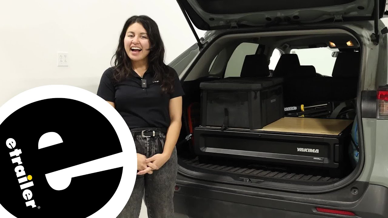 etrailer | Complete Breakdown of the Yakima MOD HomeBase SUV Storage Drawer