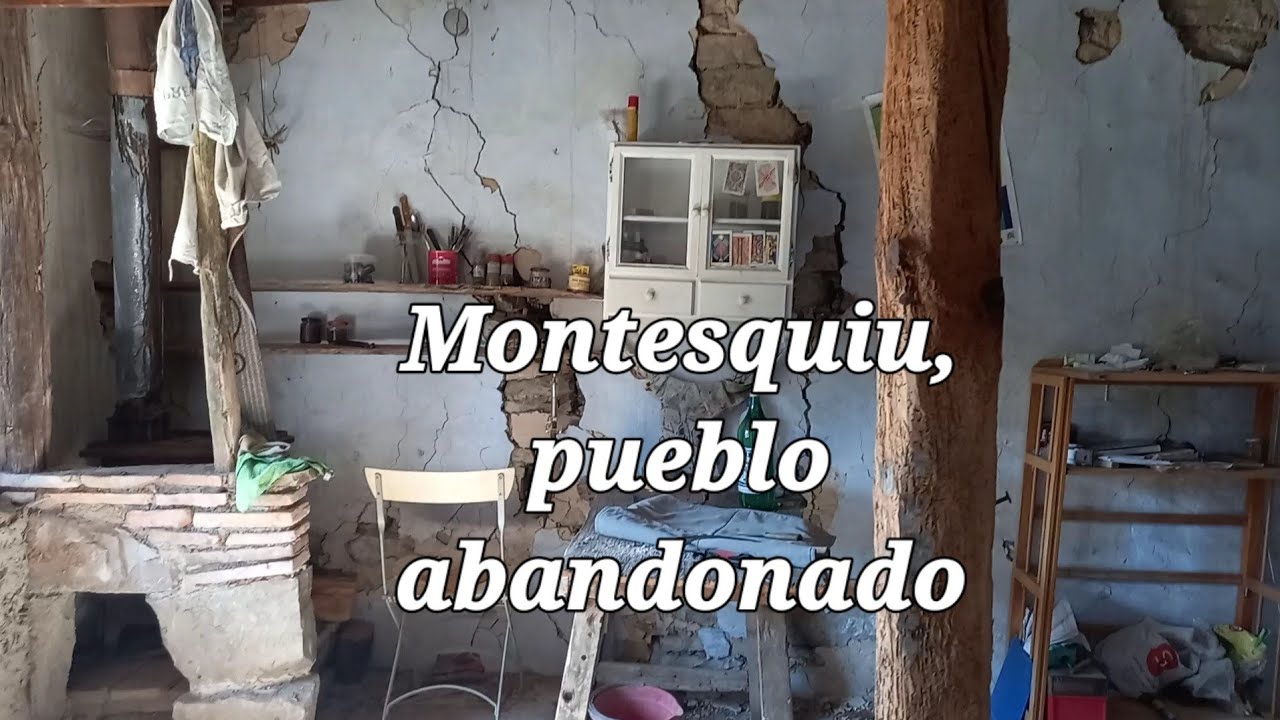 Montesquiu, un pueblo abandonado. Caturbex/Urbex Catalunya