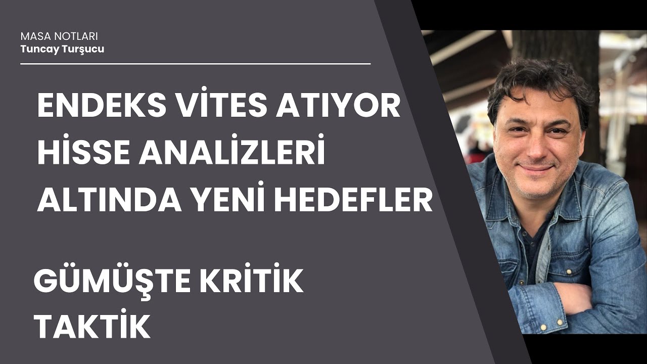 ENDEKS VİTES ATIYOR | HİSSE ANALİZLERİ | ALTIN DA YENİ HEDEF | G&Uuml;M&Uuml;ŞTE KRİTİK TAKTİK | S&P DEVAM