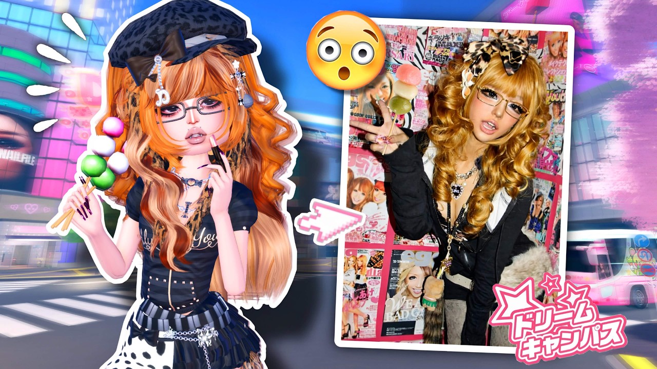 Trying GYARU Substyles🍡in Dress to Impress *TOKYO UPDATE*