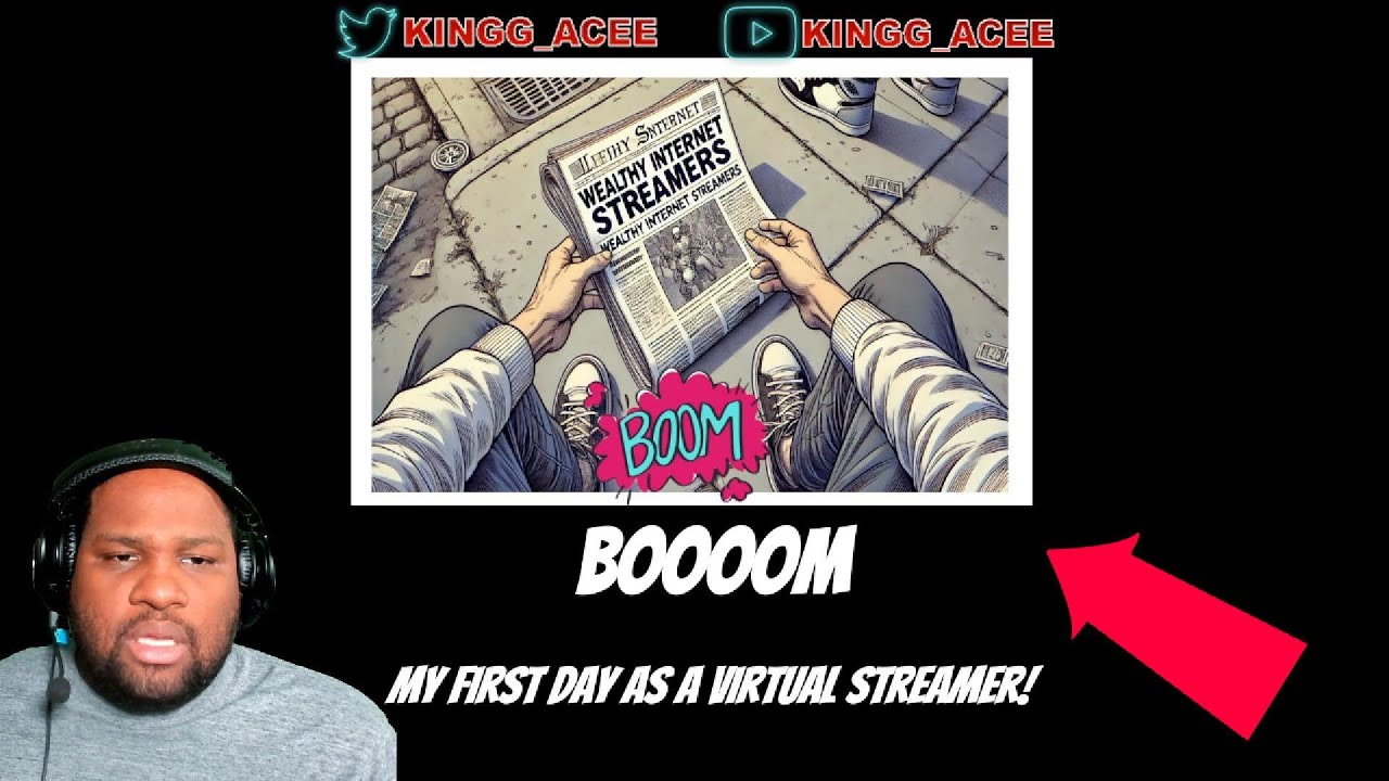 My First Day as a Virtual Streamer! EP1
