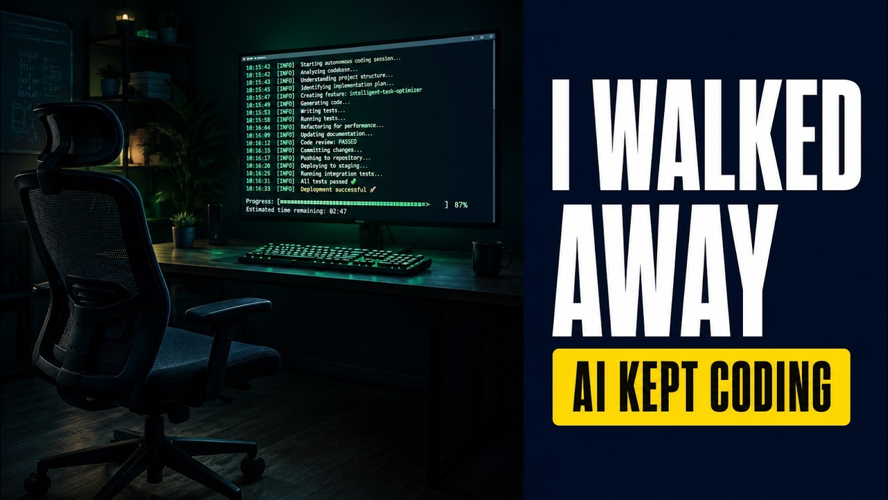 I Gave a Terminal Agent My Whole Codebase. Then I Walked Away.