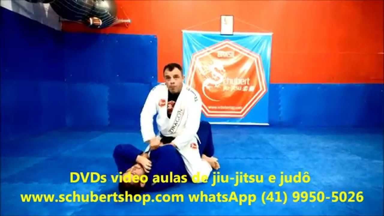 Jiu-Jitsu Curitiba - transição da montada para as costas Berimbolo - www.schubertshop.com