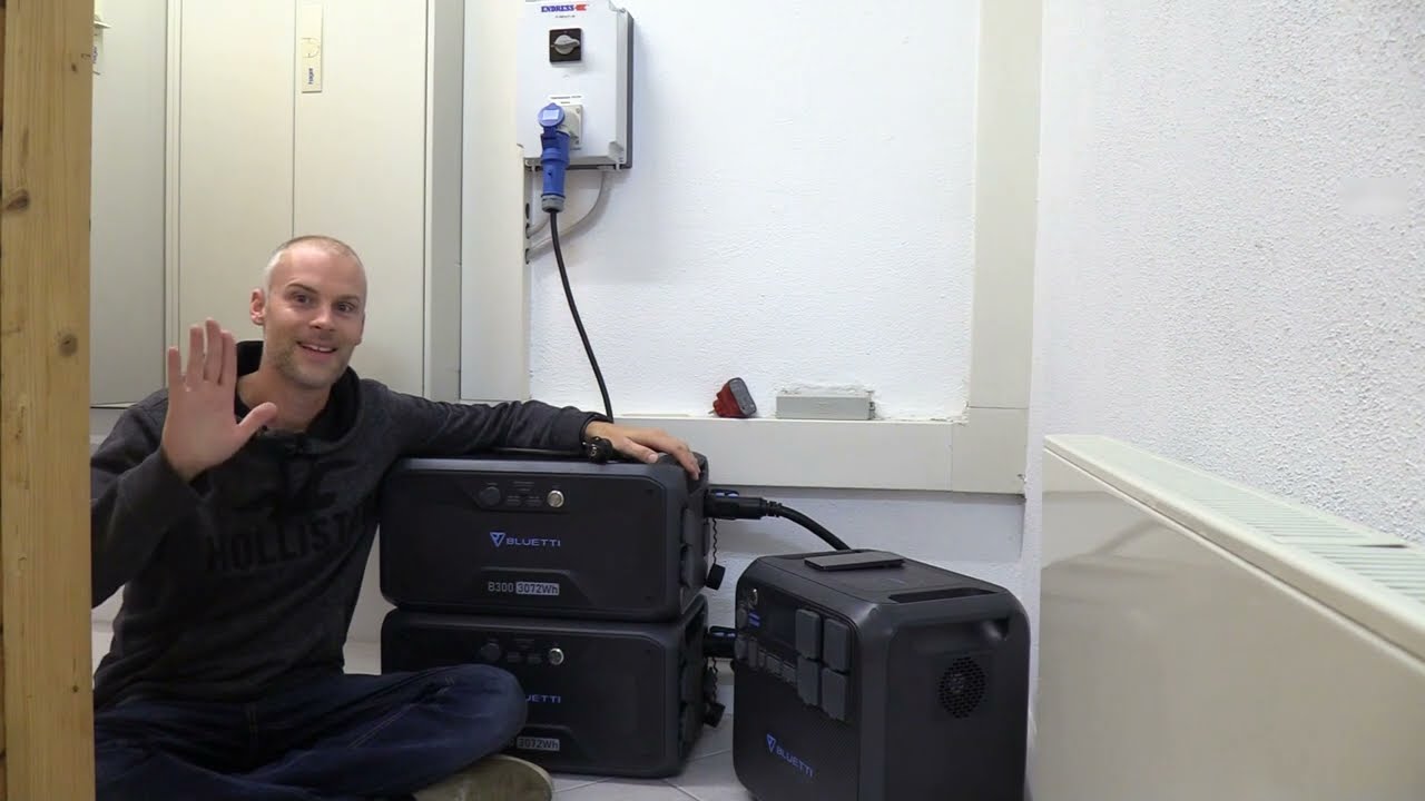 Bluetti AC200 Max Hauseinspeisung + PV200 + B300 Powerstation Test für Camping und Stromausfall