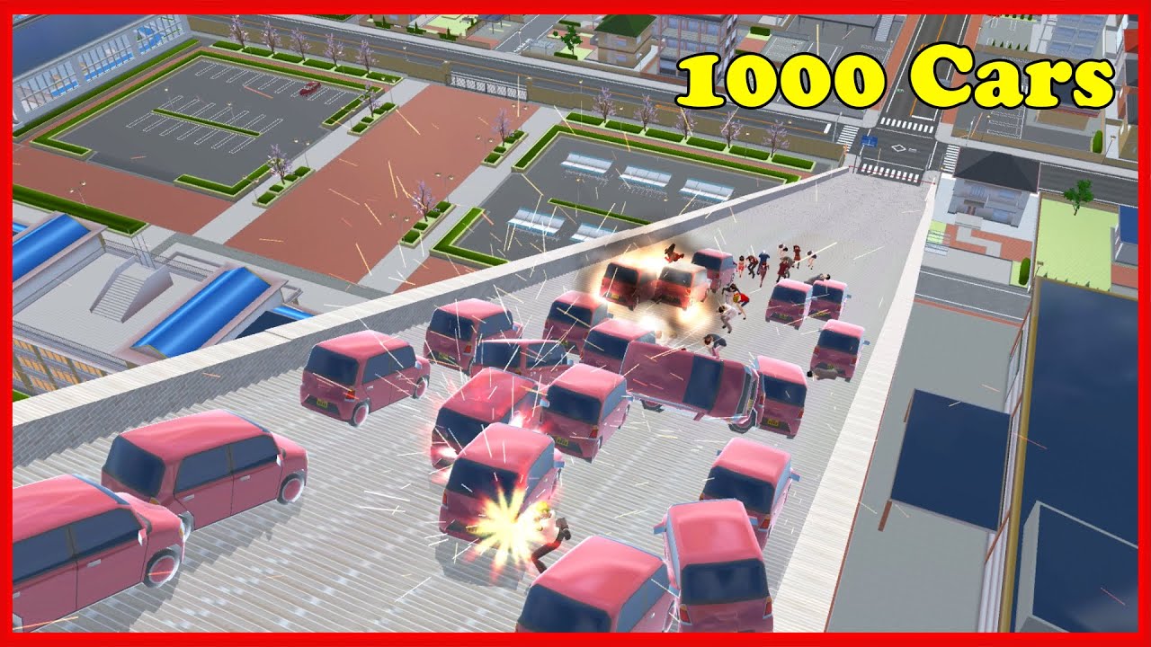 CARs VS NPCs || SAKURA School Simulator