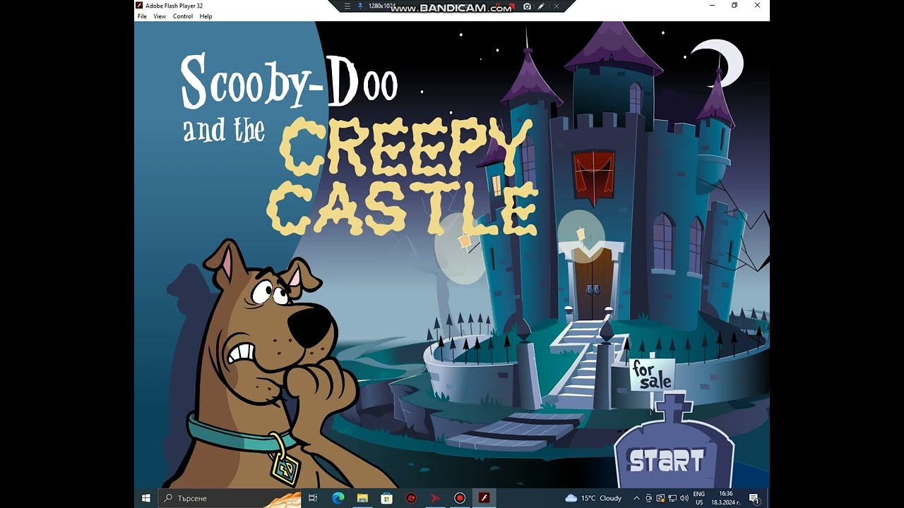 Flash Gameplay: Scooby-Doo and the Creepy Castle (Re-Upload)