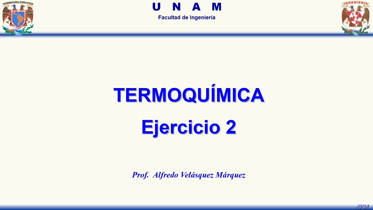 Termoquímica. Ejercicio 2