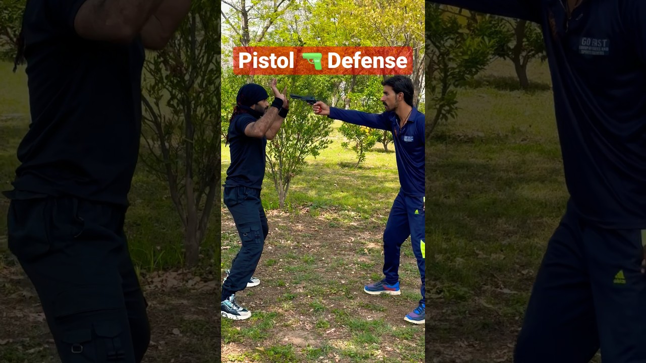 Pistol Self Defense #selfdefense #selfdefence #gundefense #fightback #taekwondo #action #rajatayyab