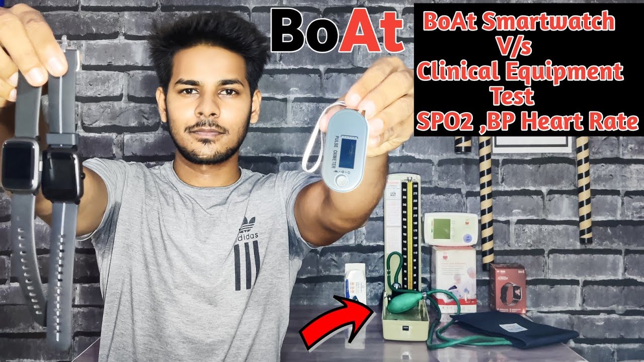 BoAT watch VS Clicnical Equipment | Not Accurate ? | Heart Rate, Blood Pressure, SPO2 | Test Opinion