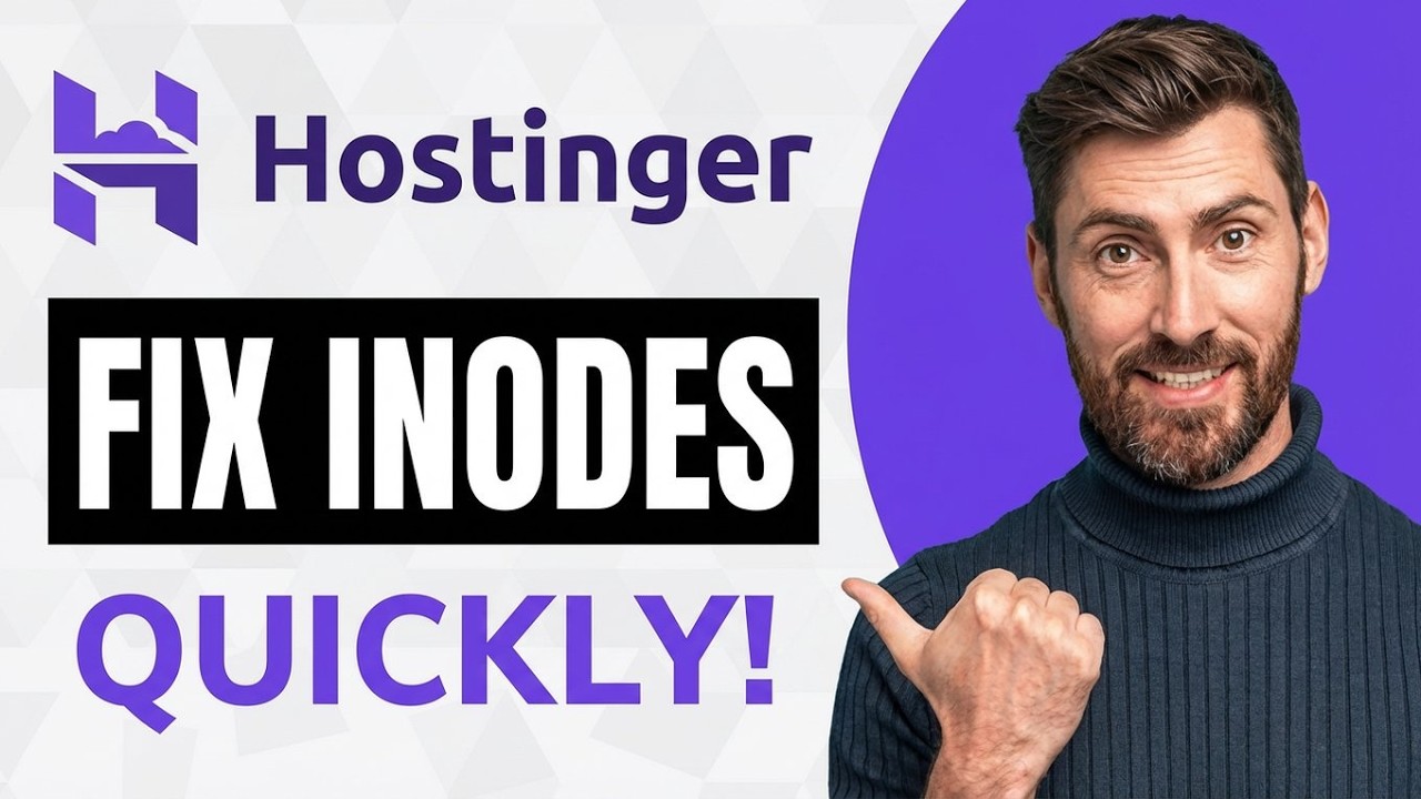 How To Fix Inodes in Hostinger [NEW 2026 Guide]