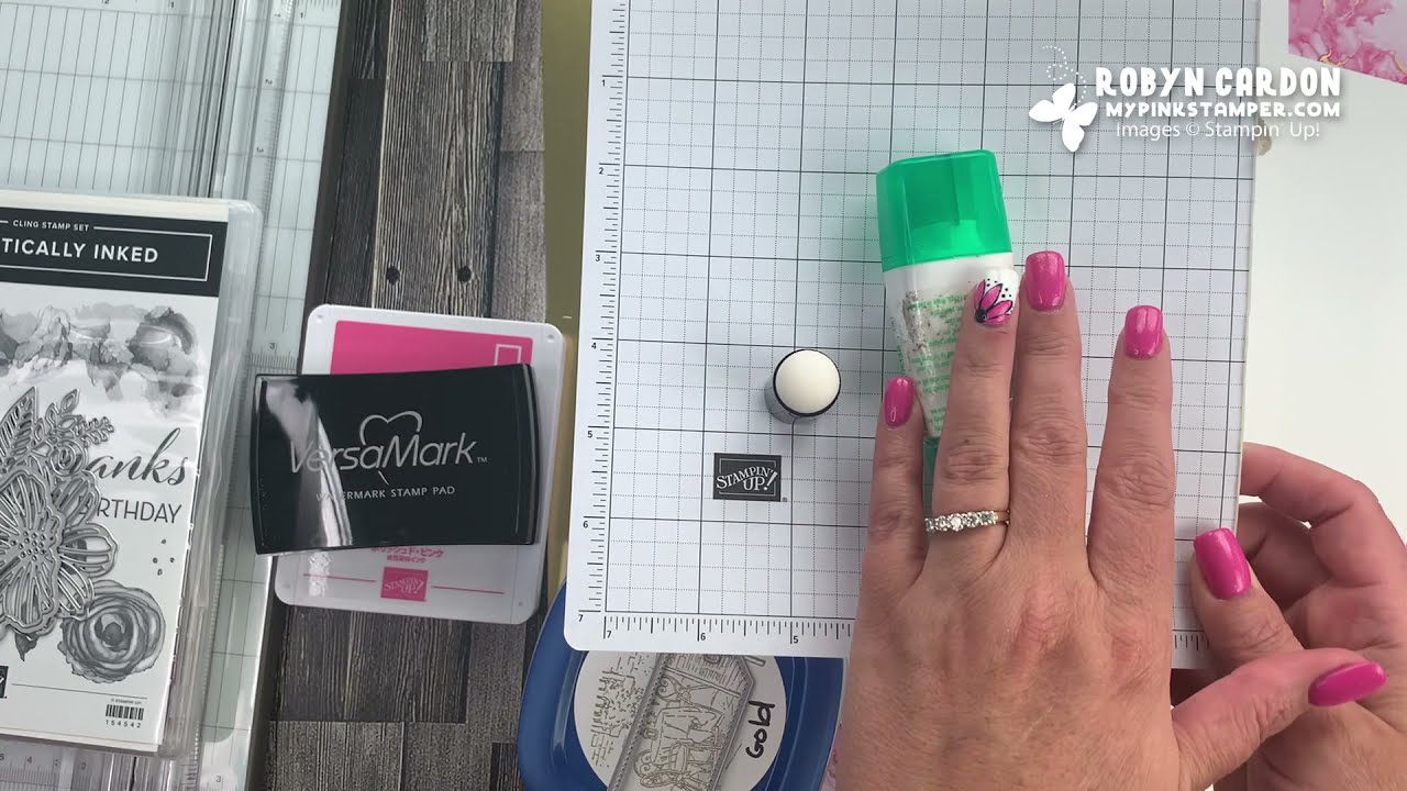 STAMP WITH ME SERIES - Make a Beautiful Stampin' Up! Artistically Inked Card  - Episode 839
