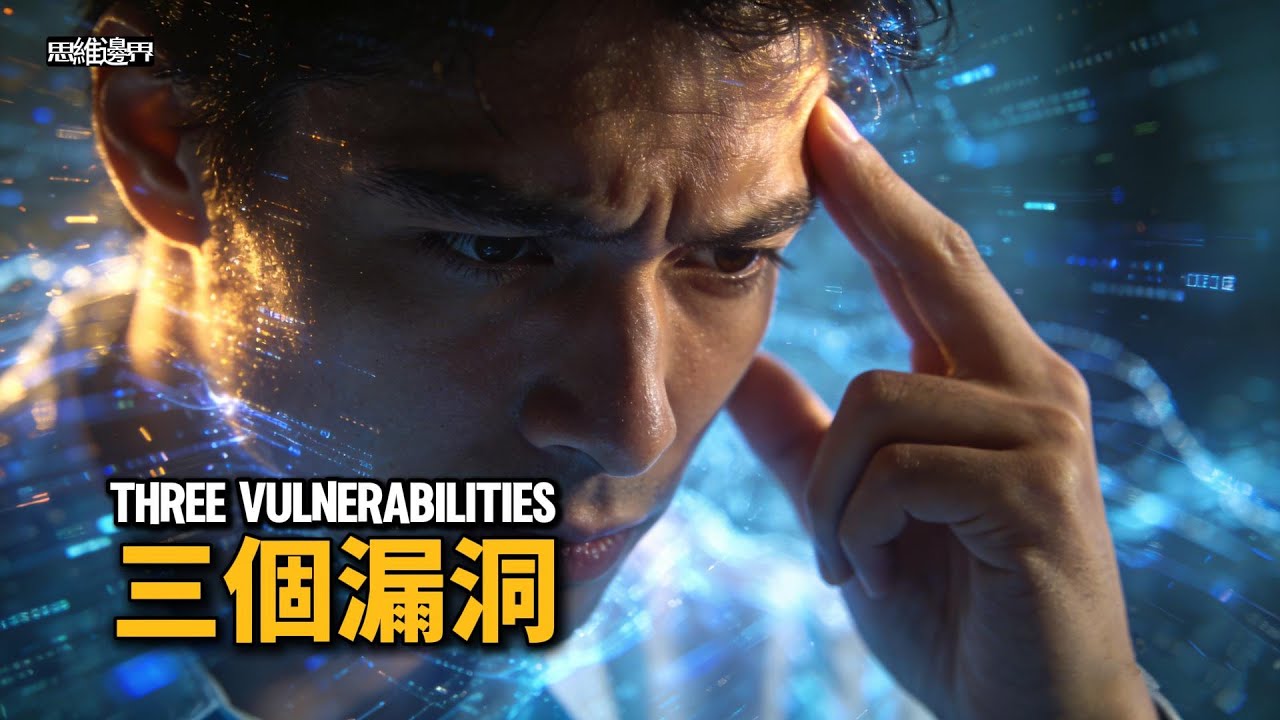 為什麼你的大腦還沒準備好迎接未來？三個認知漏洞！Why isn't your brain ready for the future? Three cognitive pitfalls!  #思维认知