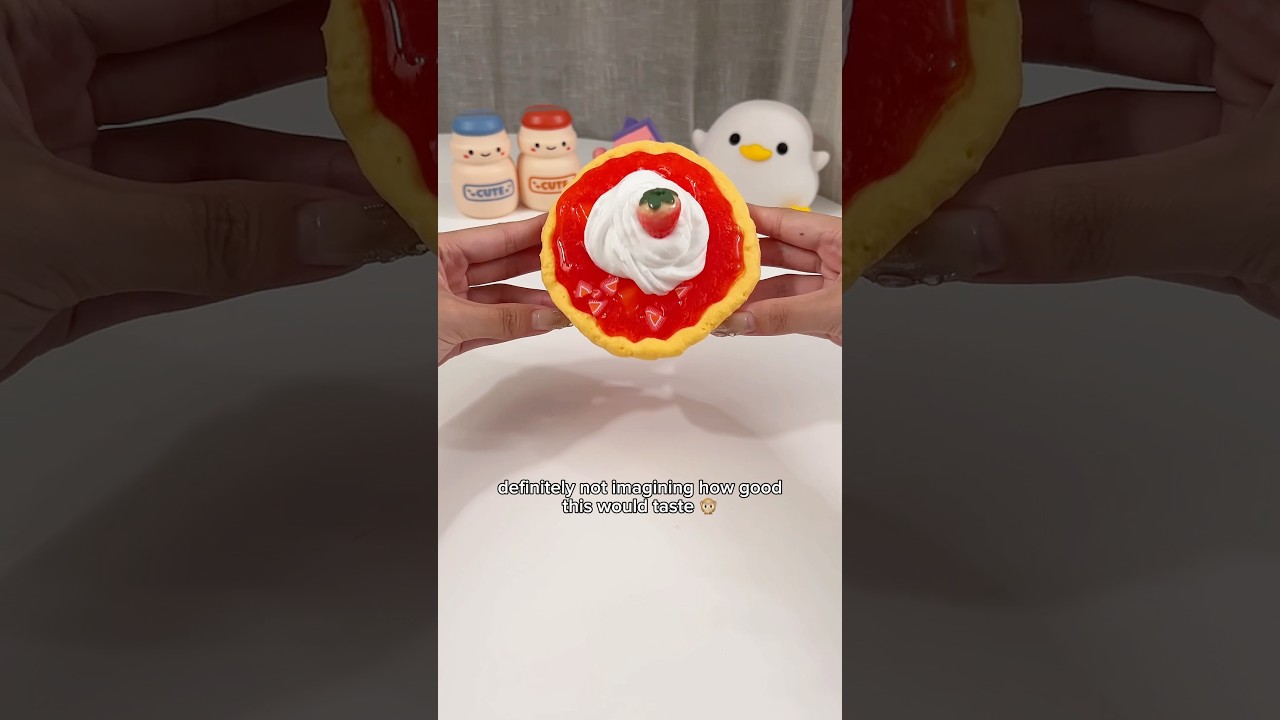 #slimeasmr! @slimeecommunity diy pie baking kit review 🥧 #slimechannel #slimevideo #unboxing