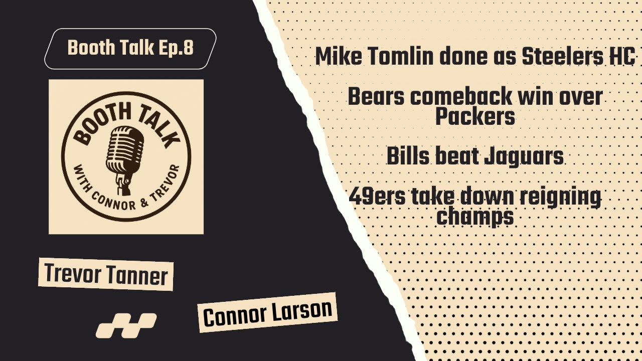 Booth Talk Ep. 8 | Bears comeback down 18| 49ers take down reigning champions| NFL Wild Card Recap