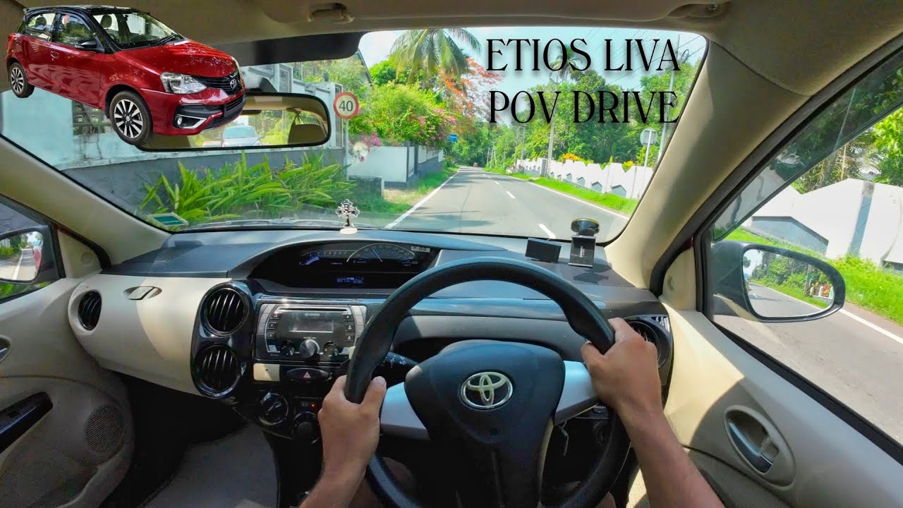 2018 TOYOTA ETIOS LIVA POV DRIVE| V | 1.2 79PS 104Nm |POV #3|