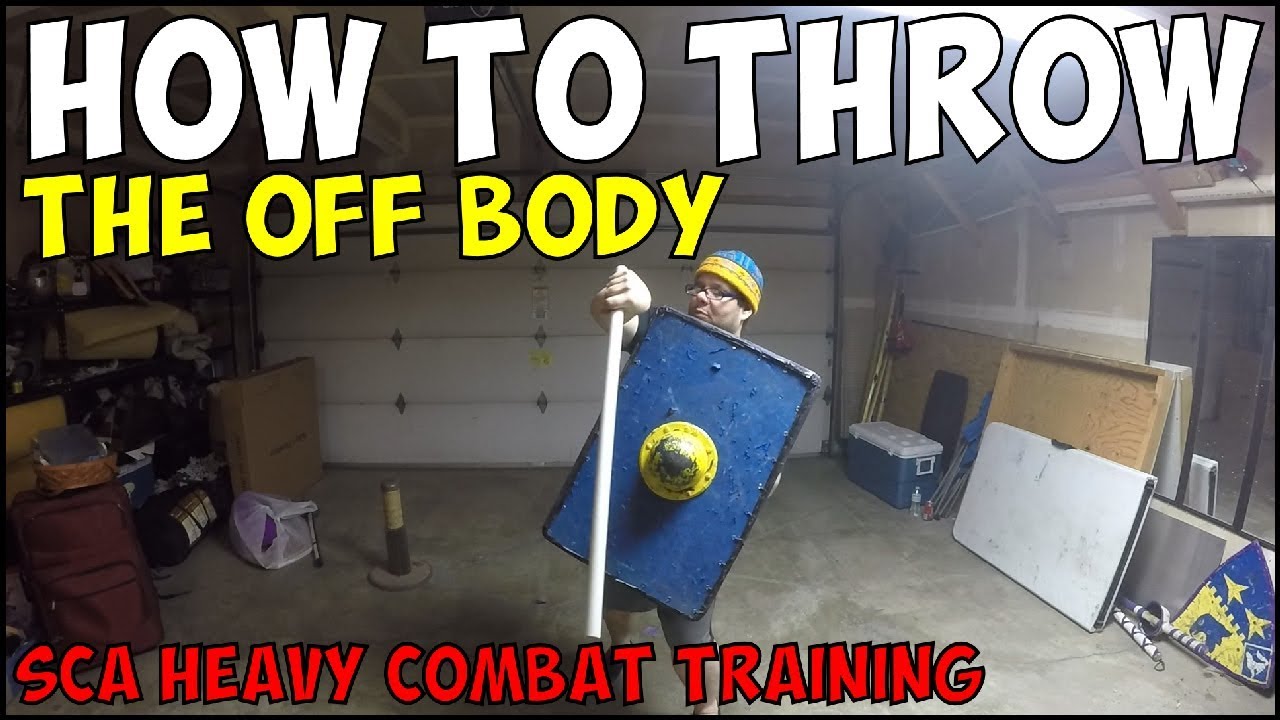 How to Throw the Off Body Sword Shot Three Different Ways - SCA Heavy Combat Training