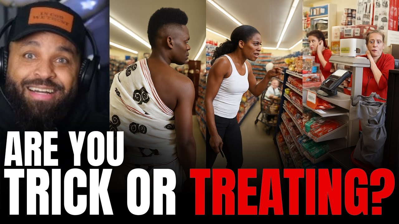 Mom SNAPS after White cashiers ask her kids in African clothing if they&rsquo;re Trick-or-Treating!