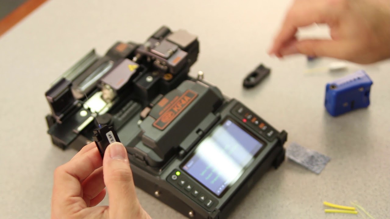 How To Terminate a FSOC to 2-3mm Cable Using the KF4A Splicer