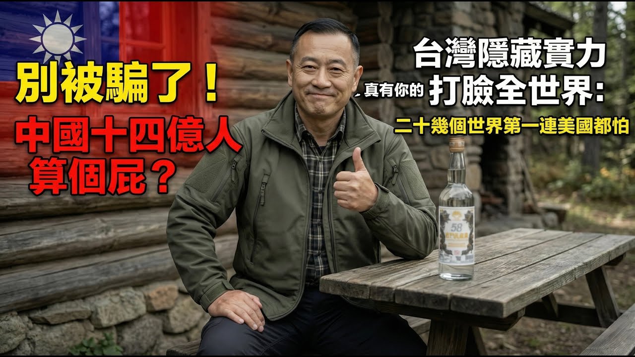 別被騙了！中國十四億人算個屁？台灣隱藏實力打臉全世界：二十幾個世界第一連美國都怕 | 馬一峰