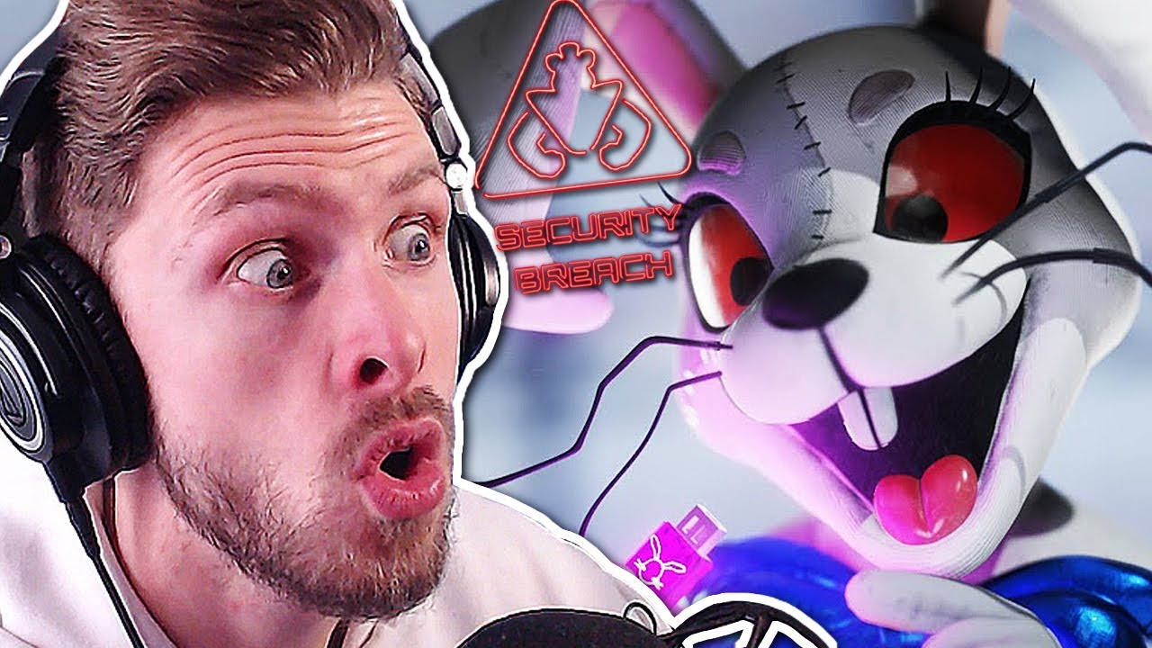 REACTING to FNAF Security Breach Songs I've Never Heard Of