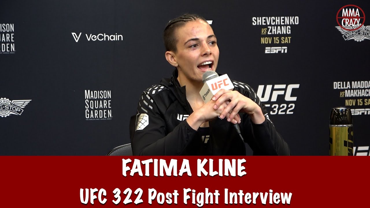 Fatima Kline not happy with her performance &ldquo;It&rsquo;s crazy they scored the second round for Angela Hill