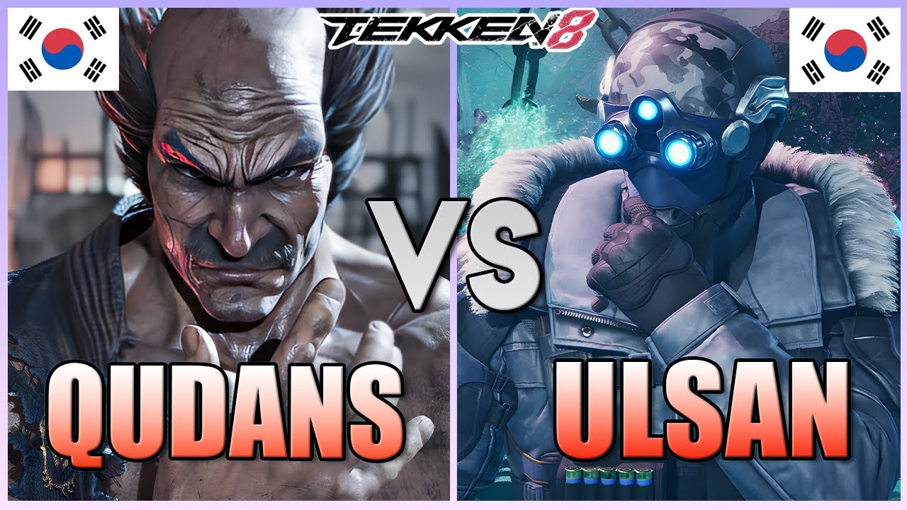 Tekken 8  ▰  Qudans (#2 Ranked Heihachi) Vs DNF Ulsan (Dragunov) ▰ High Level Matches!