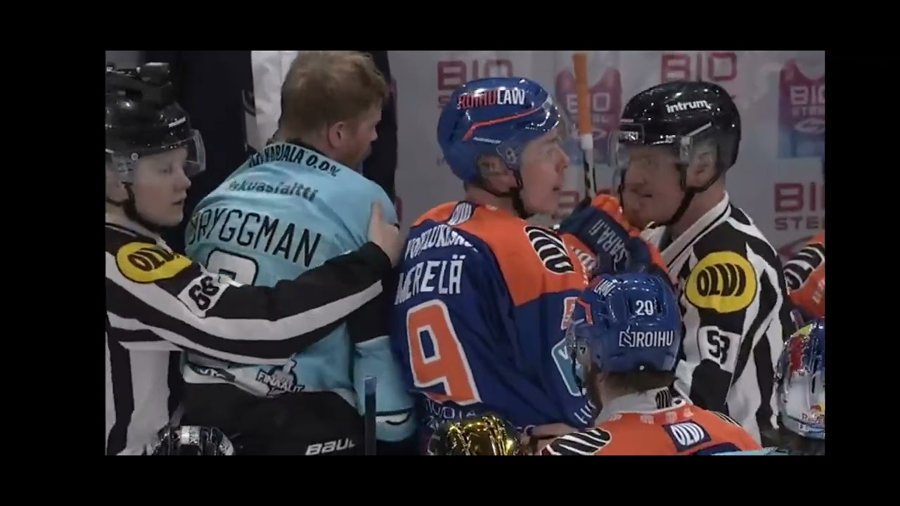 Kolmannen finaalin j&auml;lkeen tunteet kuumina - Jopa Bloodin ja Savinaisen tappelu l&auml;hell&auml;