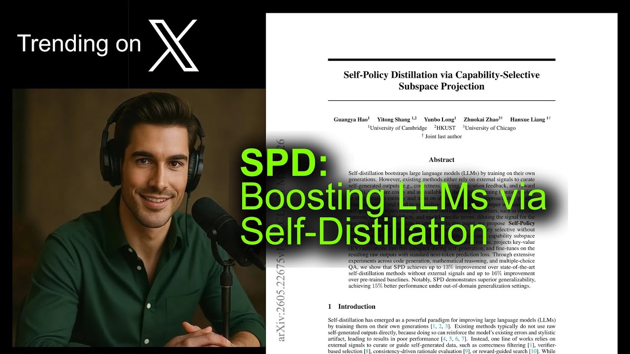 SPD: Boosting LLMs via Self-Distillation